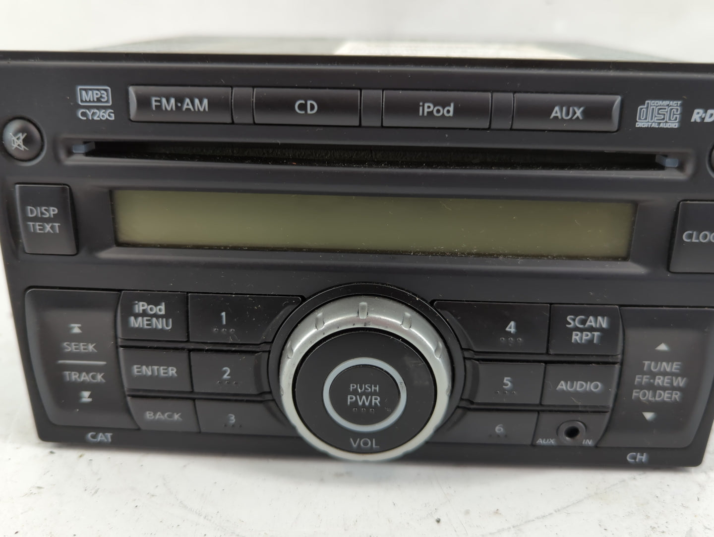 2011-2015 Nissan Rogue Radio AM FM Cd Player Receiver Replacement P/N:28185 1VK1A Fits Fits 2011 2012 2013 2014 2015 OEM Use