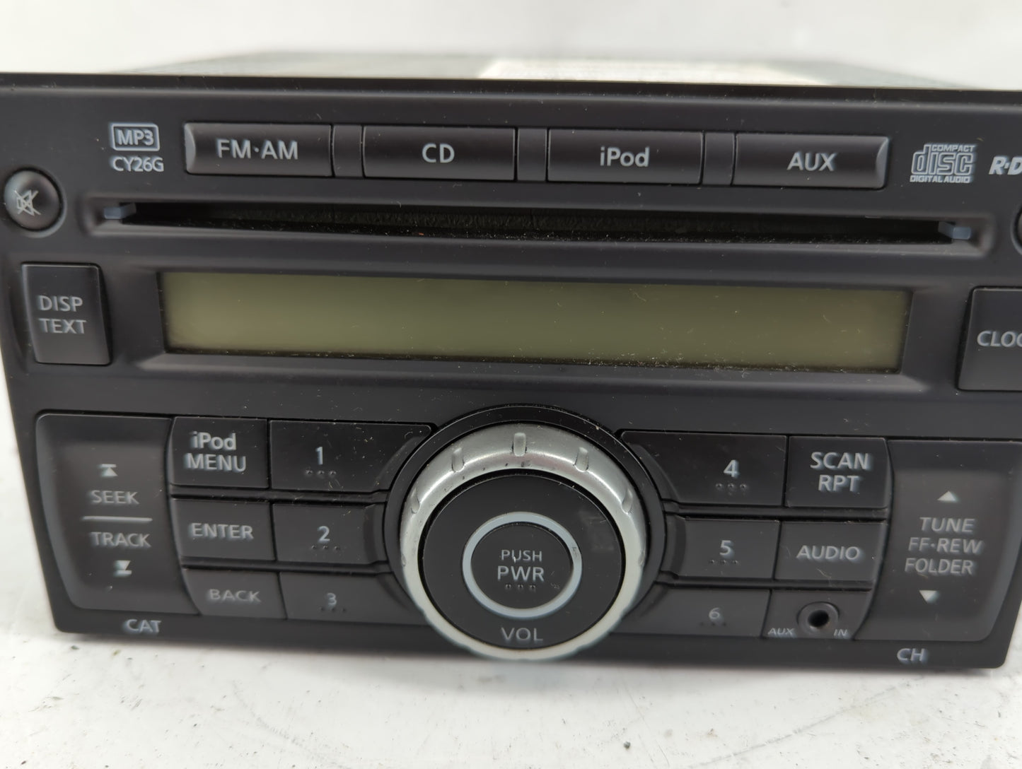 2011-2015 Nissan Rogue Radio AM FM Cd Player Receiver Replacement P/N:28185 1VK1A Fits Fits 2011 2012 2013 2014 2015 OEM Use