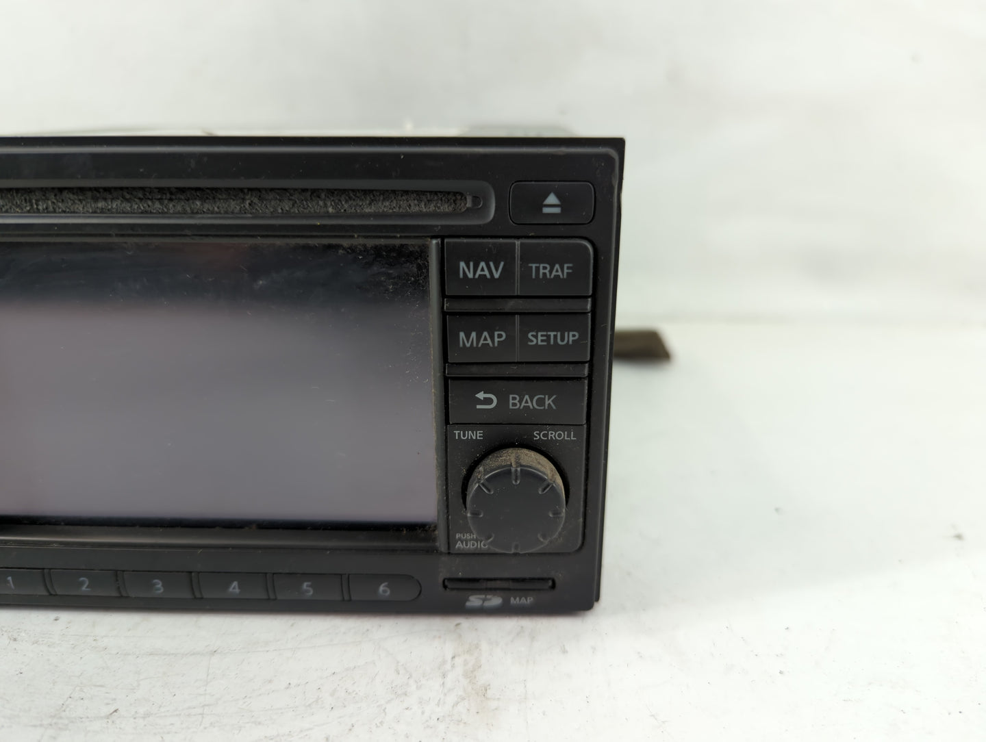 2011 Nissan Rogue Radio AM FM Cd Player Receiver Replacement P/N:25915ZT51D Fits OEM Used Auto Parts - Oemusedautoparts1.com
