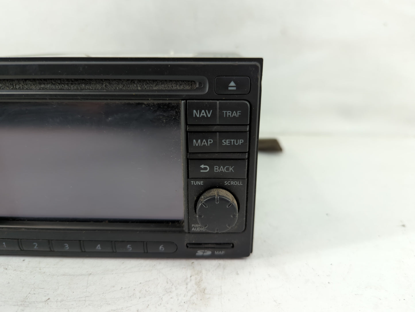 2011 Nissan Rogue Radio AM FM Cd Player Receiver Replacement P/N:25915ZT51D Fits OEM Used Auto Parts - Oemusedautoparts1.com