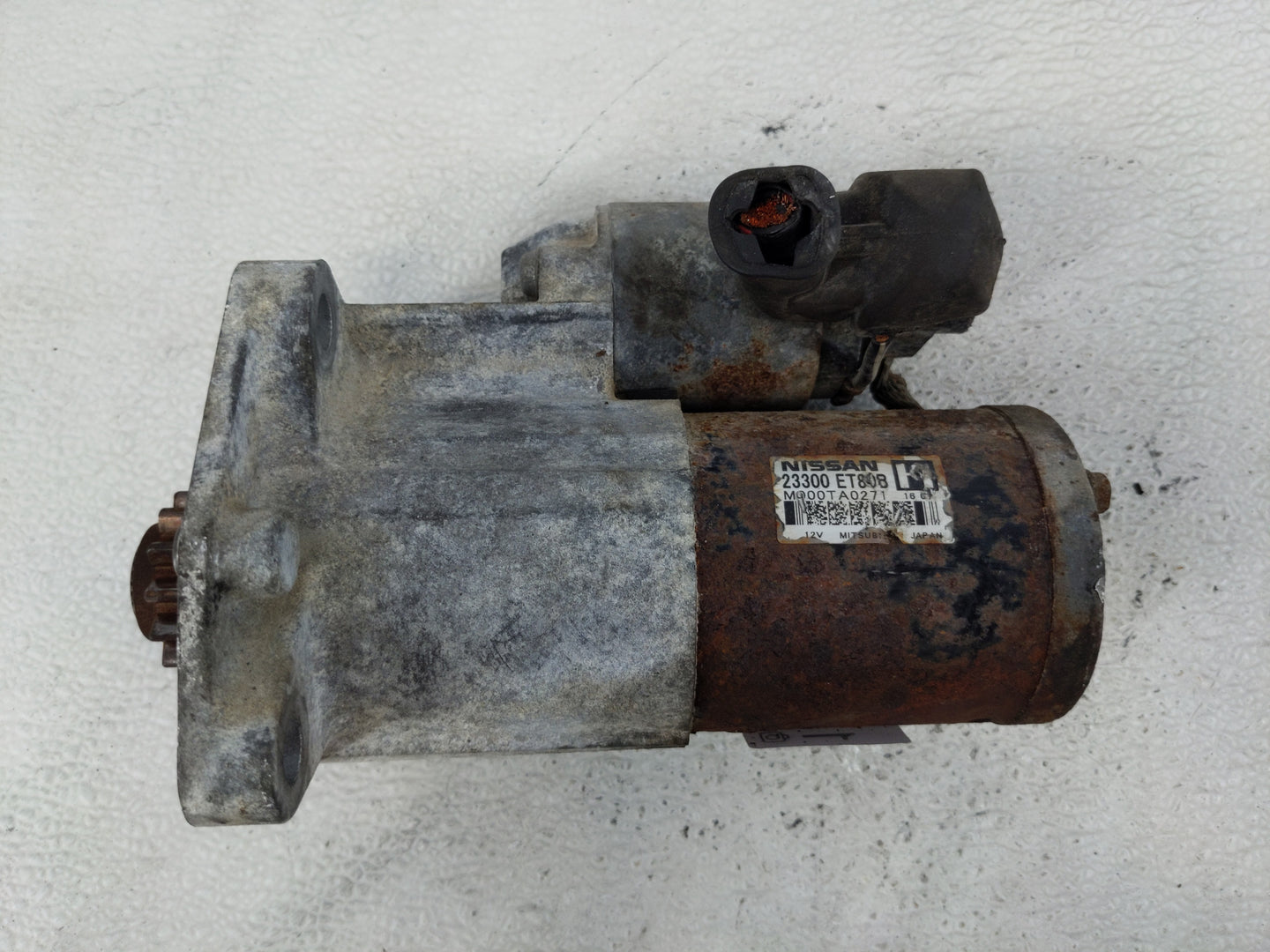 2008-2015 Nissan Rogue Car Starter Motor Solenoid OEM P/N:23300 ET80B Fits Fits 2008 2009 2010 2011 2012 2013 2014 2015 OEM 