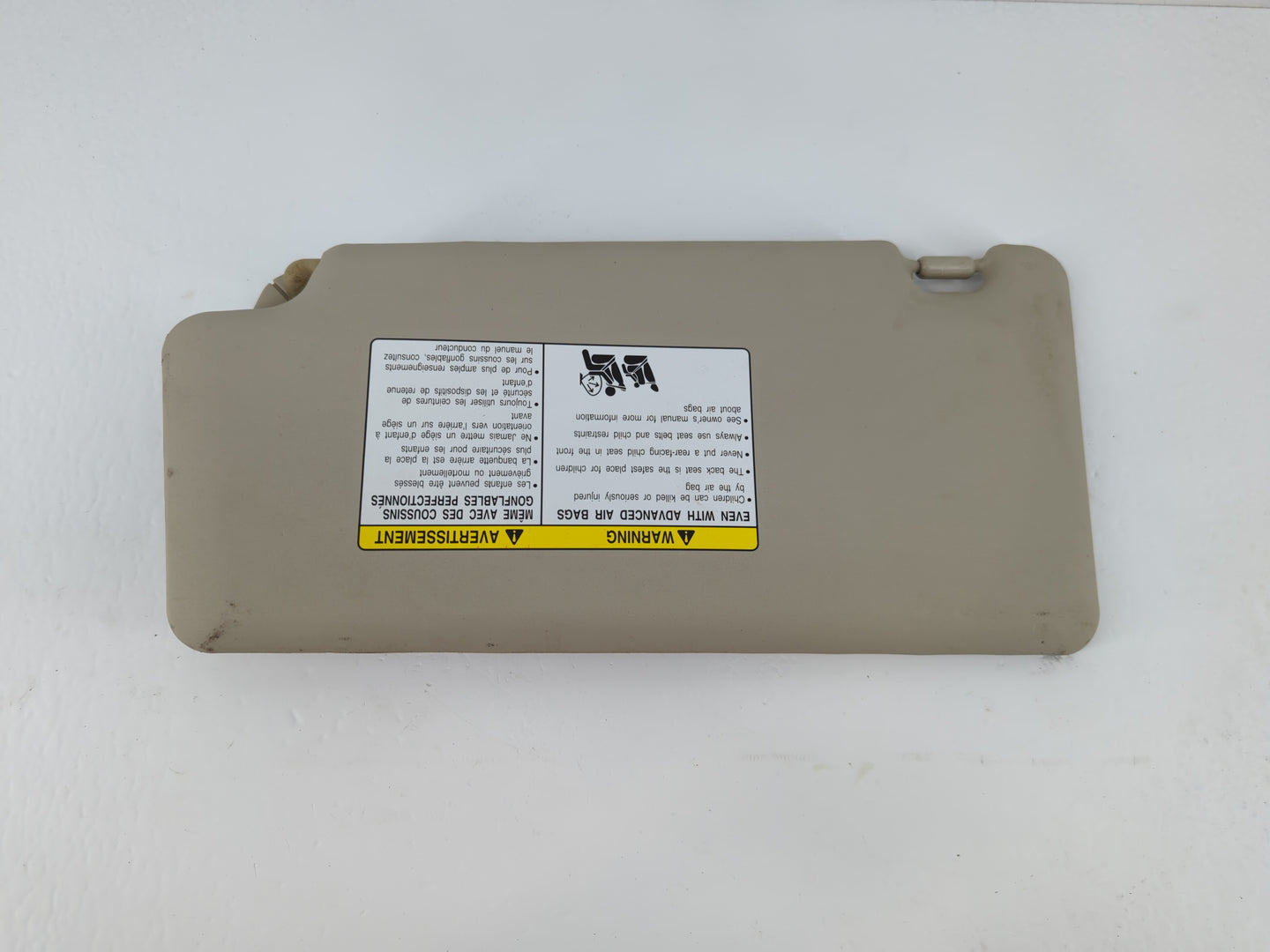 2008-2015 Nissan Rogue Sun Visor Shade Replacement Passenger Right Mirror Fits Fits 2008 2009 2010 2011 2012 2013 2014 2015 