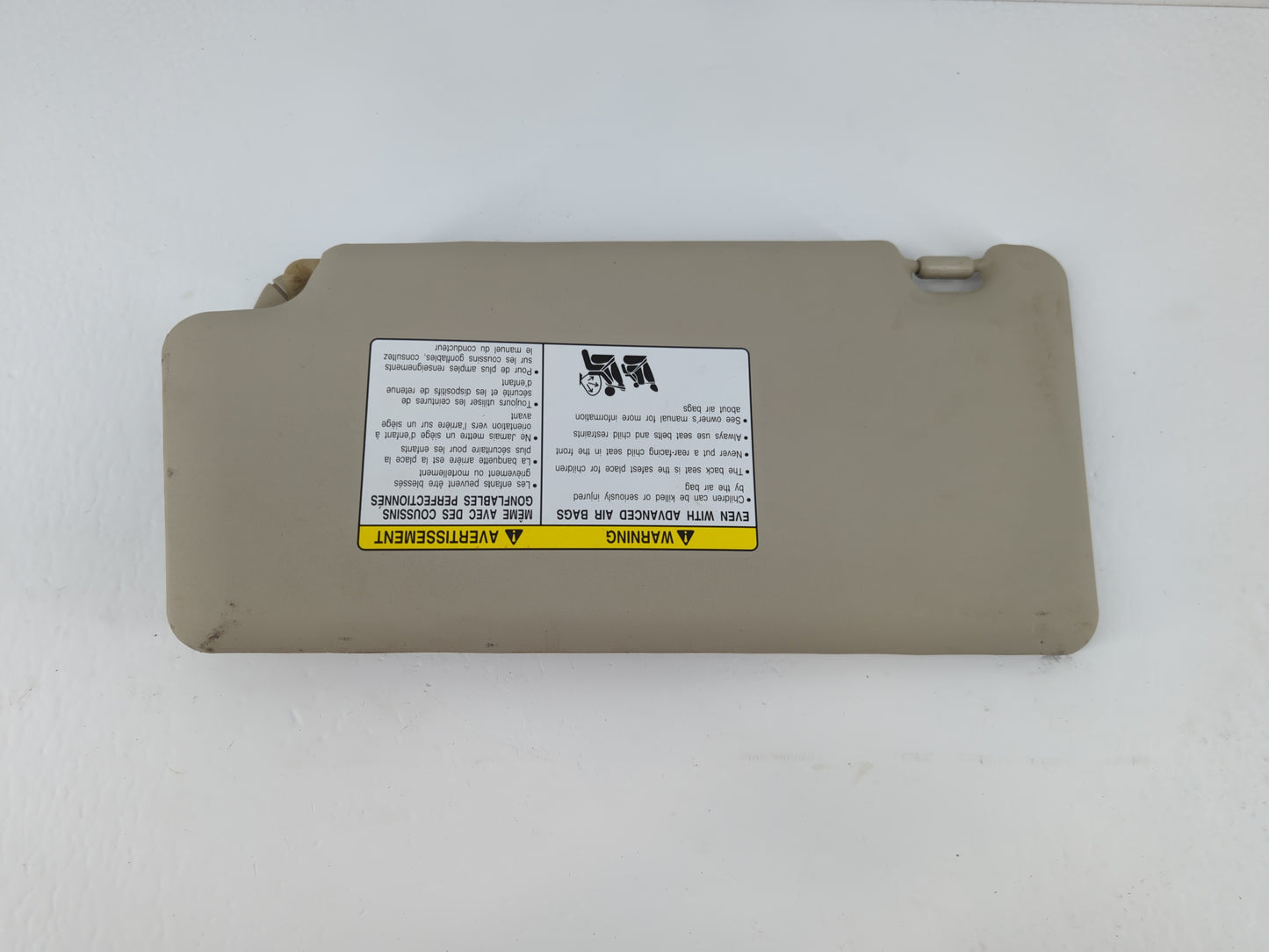 2008-2015 Nissan Rogue Sun Visor Shade Replacement Passenger Right Mirror Fits Fits 2008 2009 2010 2011 2012 2013 2014 2015 