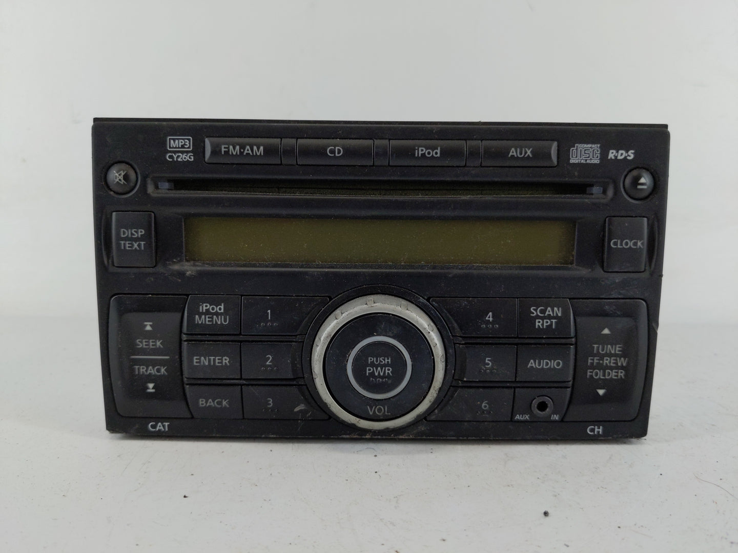 2011-2015 Nissan Rogue Radio AM FM Cd Player Receiver Replacement P/N:28185 1VK1A Fits Fits 2011 2012 2013 2014 2015 OEM Use