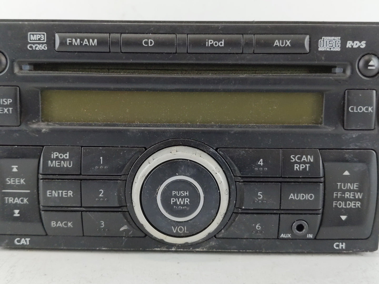 2011-2015 Nissan Rogue Radio AM FM Cd Player Receiver Replacement P/N:28185 1VK1A Fits Fits 2011 2012 2013 2014 2015 OEM Use