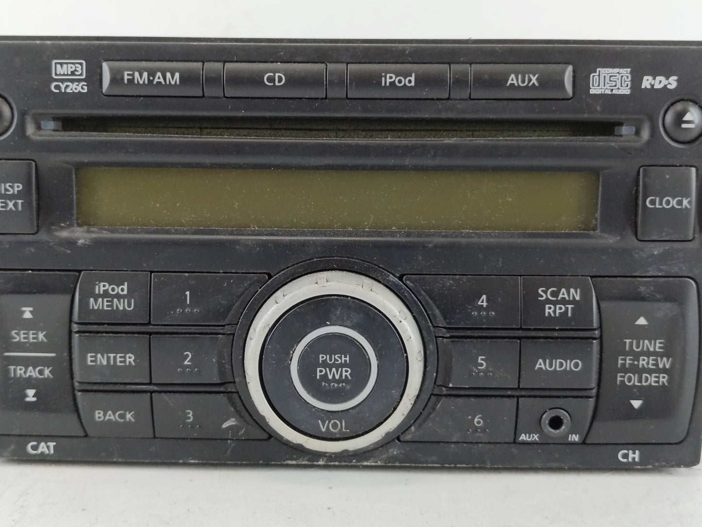 2011-2015 Nissan Rogue Radio AM FM Cd Player Receiver Replacement P/N:28185 1VK1A Fits Fits 2011 2012 2013 2014 2015 OEM Use