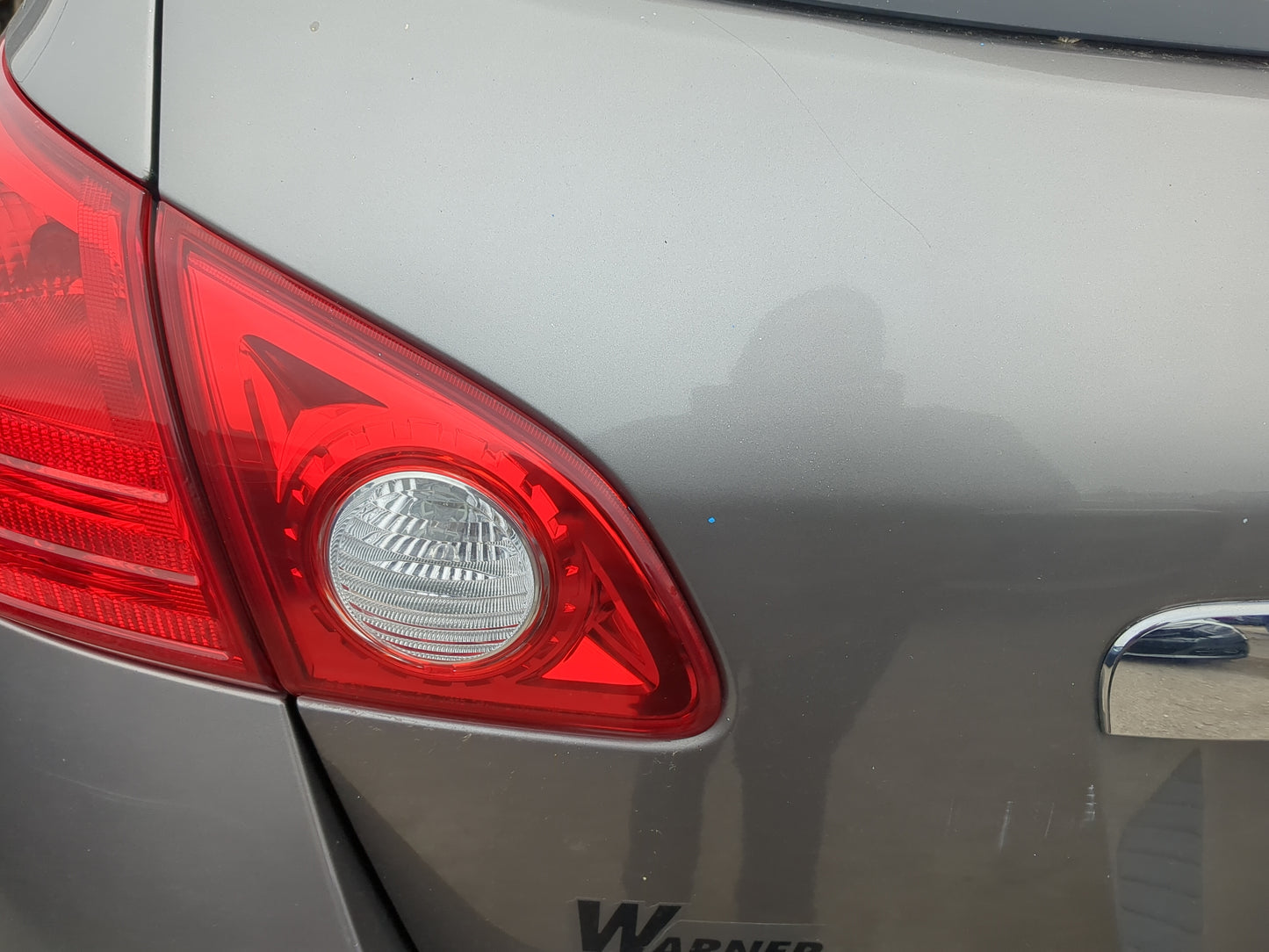 2009 Nissan Rogue Driver Left Side Tail Light Taillight Deck Lid Mounted - Oemusedautoparts1.com