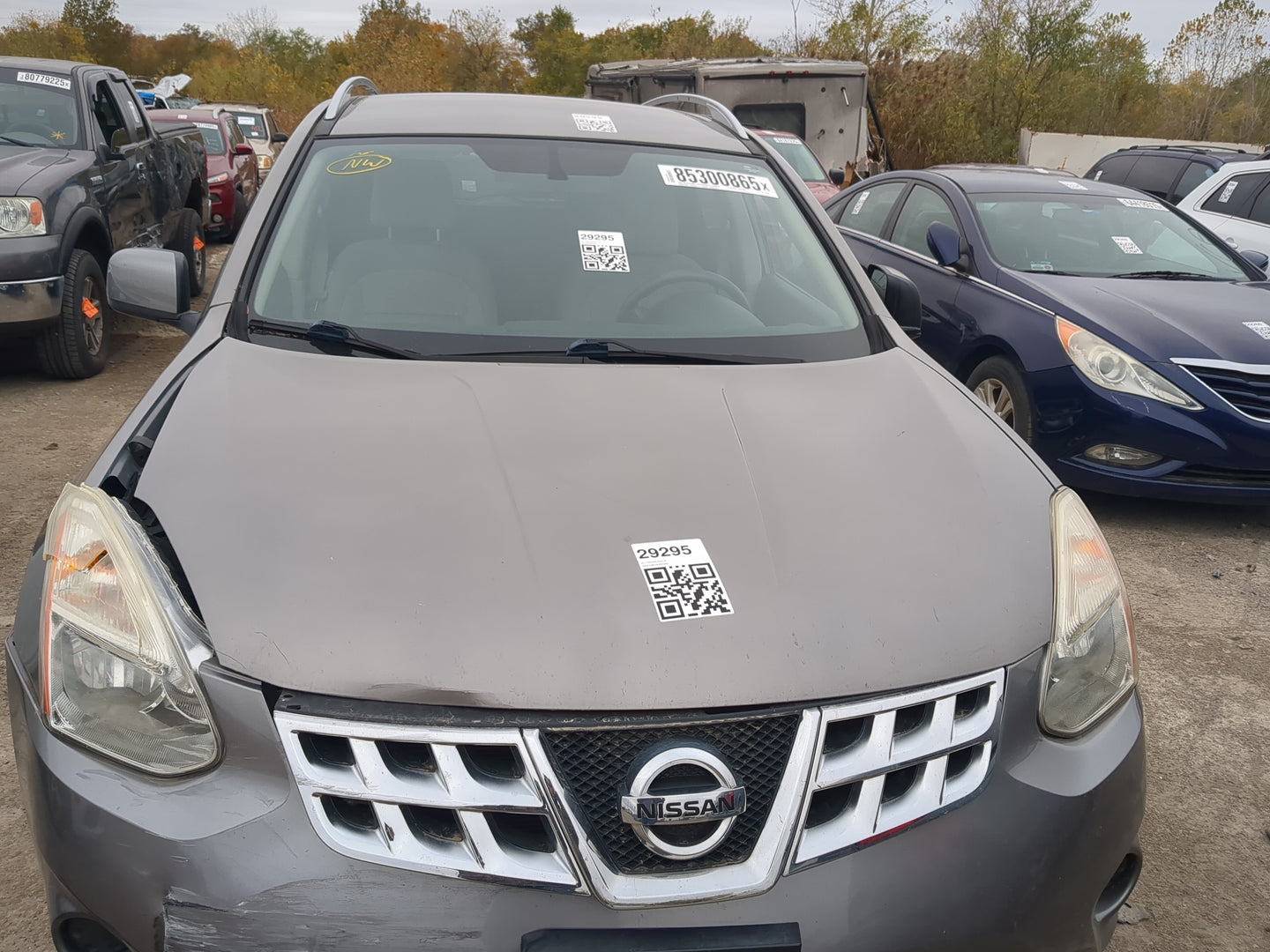 2008-2015 Nissan Rogue Hood Oem - Oemusedautoparts1.com