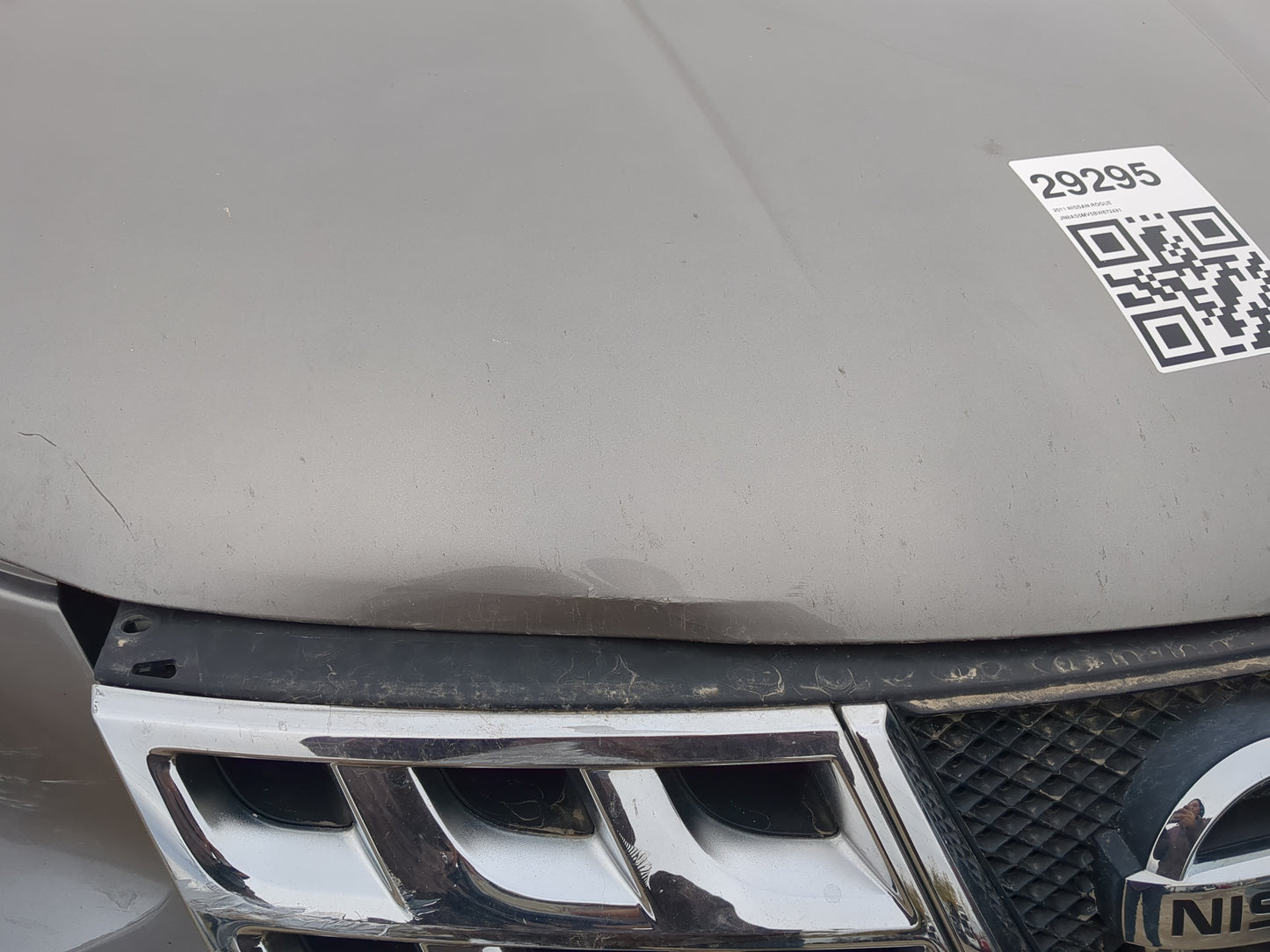 2008-2015 Nissan Rogue Hood Oem 1211720 - Oemusedautoparts1.com
