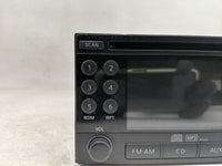 2011-2012 Nissan Rogue Radio AM FM Cd Player Receiver Replacement P/N:281851VK0A Fits Fits 2011 2012 OEM Used Auto Parts - O