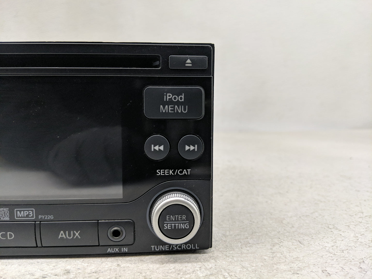 2011-2012 Nissan Rogue Radio AM FM Cd Player Receiver Replacement P/N:281851VK0A Fits Fits 2011 2012 OEM Used Auto Parts - O