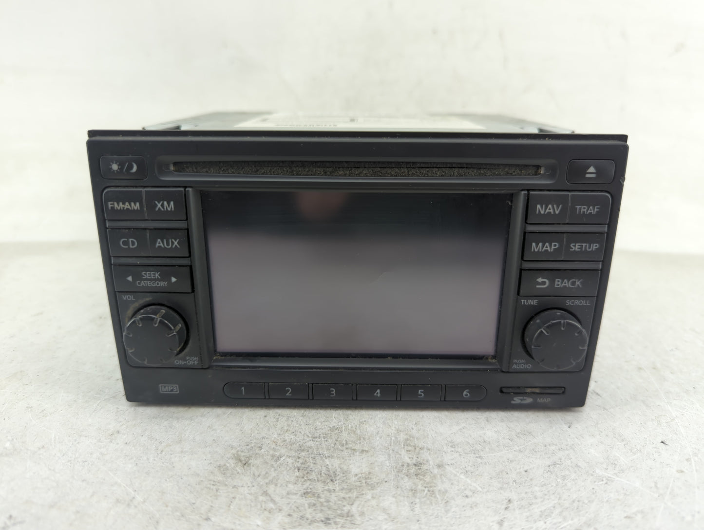 2011-2015 Nissan Rogue Radio AM FM Cd Player Receiver Replacement P/N:25915ZT51D 7 612 830 042 Fits Fits 2011 2012 2013 2014