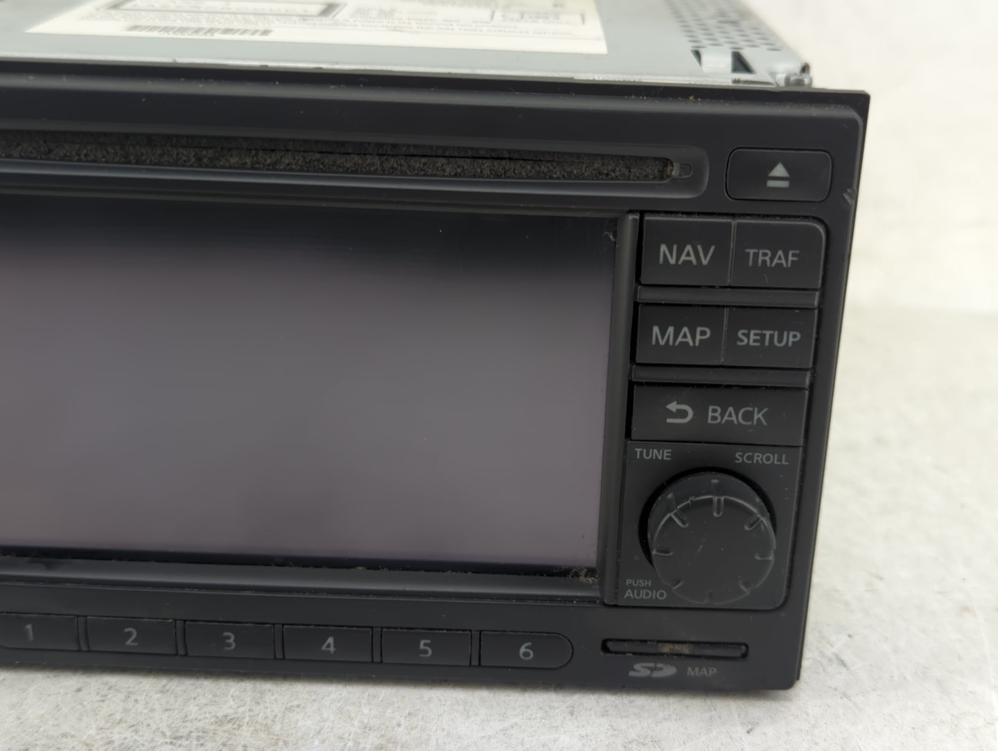 2011-2015 Nissan Rogue Radio AM FM Cd Player Receiver Replacement P/N:25915ZT51D 7 612 830 042 Fits Fits 2011 2012 2013 2014