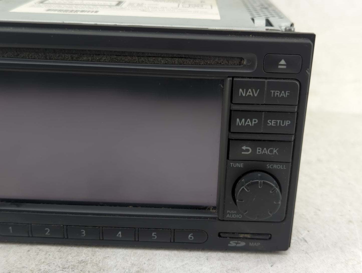 2011-2015 Nissan Rogue Radio AM FM Cd Player Receiver Replacement P/N:25915ZT51D 7 612 830 042 Fits Fits 2011 2012 2013 2014
