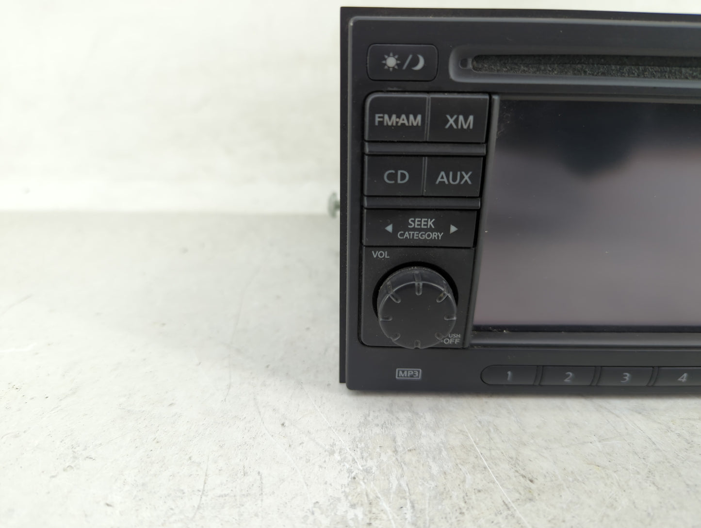 2011 Nissan Rogue Radio AM FM Cd Player Receiver Replacement P/N:259151VK0B 7612830042 Fits OEM Used Auto Parts - Oemusedaut