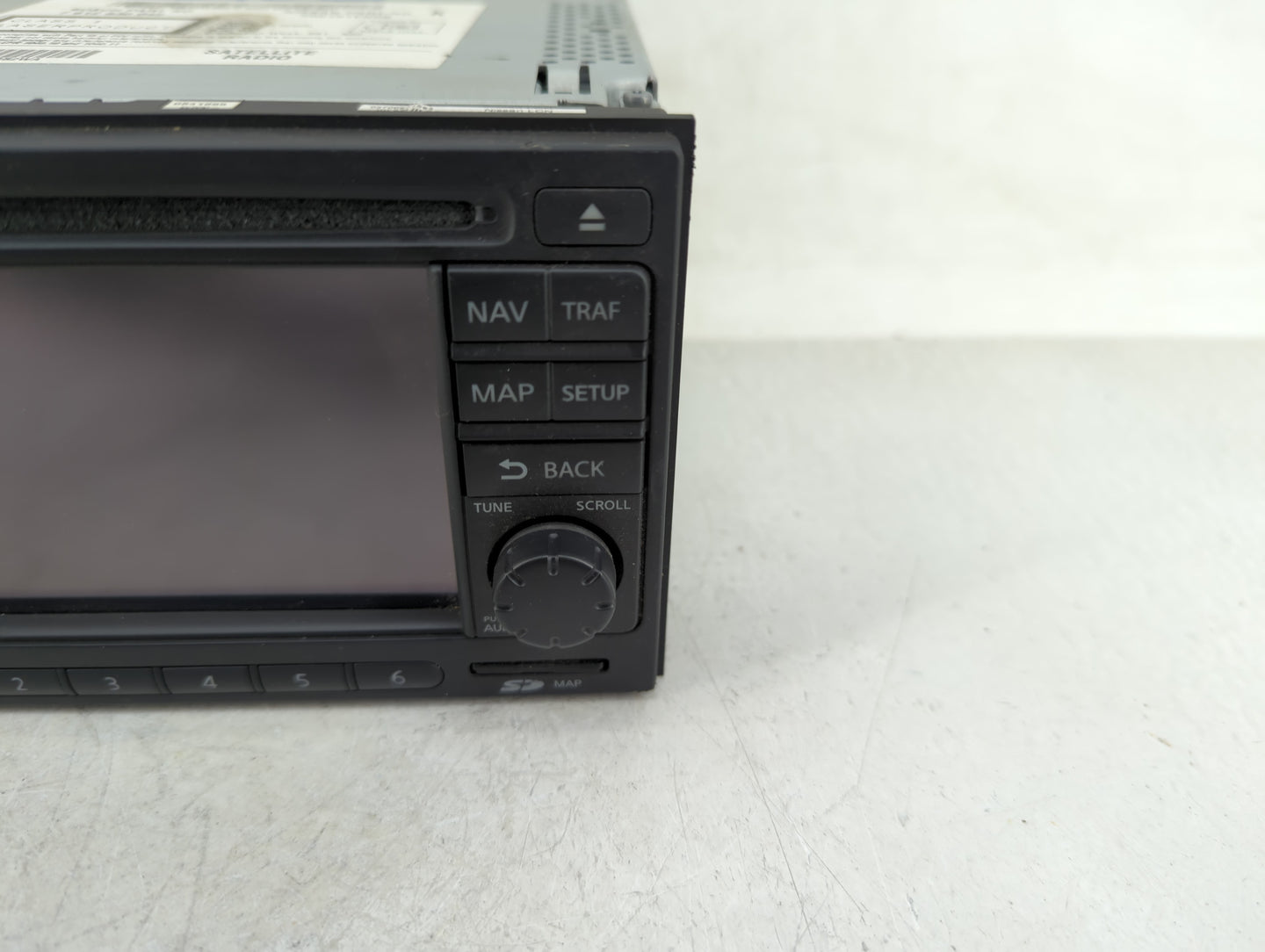 2011 Nissan Rogue Radio AM FM Cd Player Receiver Replacement P/N:259151VK0B 7612830042 Fits OEM Used Auto Parts - Oemusedaut