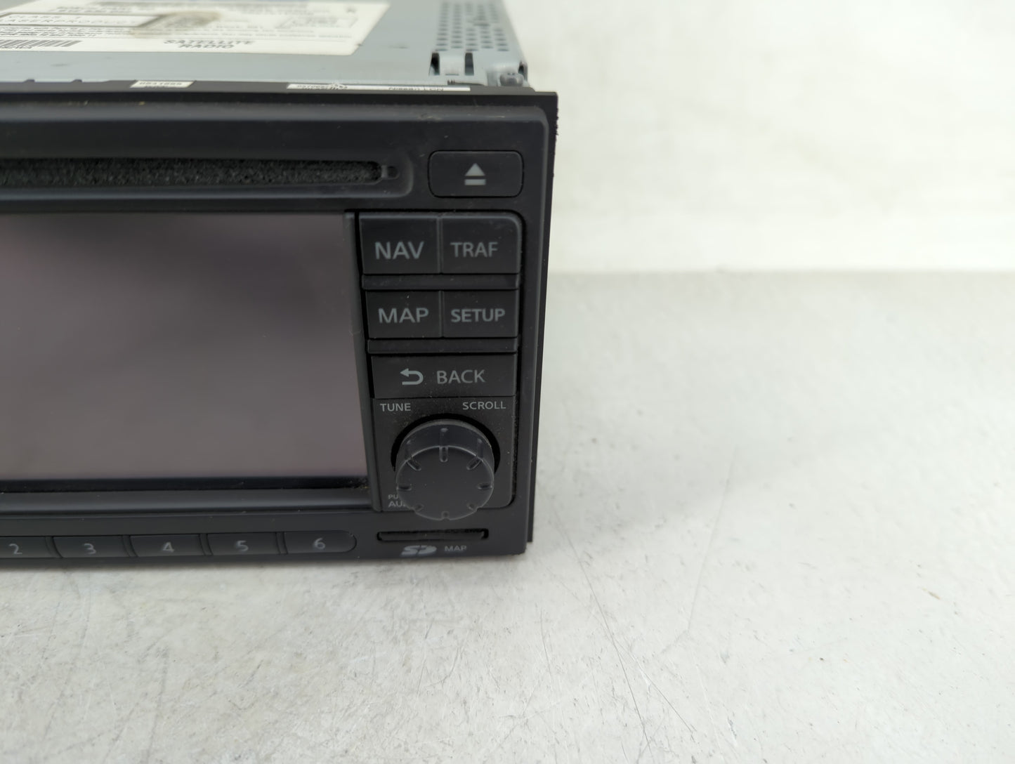 2011 Nissan Rogue Radio AM FM Cd Player Receiver Replacement P/N:259151VK0B 7612830042 Fits OEM Used Auto Parts - Oemusedaut