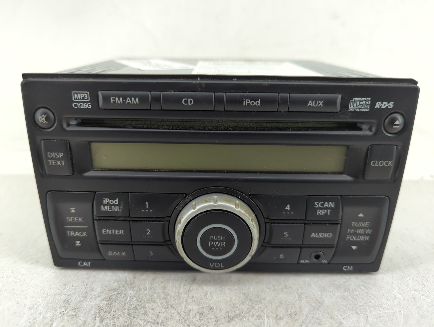 2011-2015 Nissan Rogue Radio AM FM Cd Player Receiver Replacement P/N:28185 1VK1A Fits Fits 2011 2012 2013 2014 2015 OEM Use