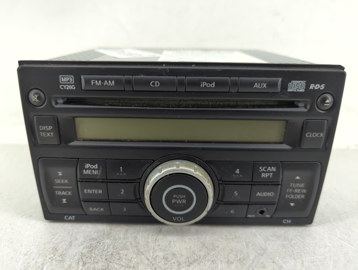 2011-2015 Nissan Rogue Radio AM FM Cd Player Receiver Replacement P/N:28185 1VK1A Fits Fits 2011 2012 2013 2014 2015 OEM Use