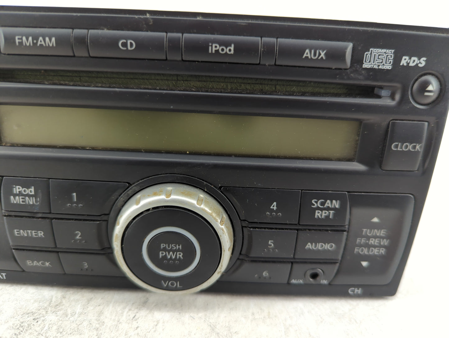 2011-2015 Nissan Rogue Radio AM FM Cd Player Receiver Replacement P/N:28185 1VK1A Fits Fits 2011 2012 2013 2014 2015 OEM Use
