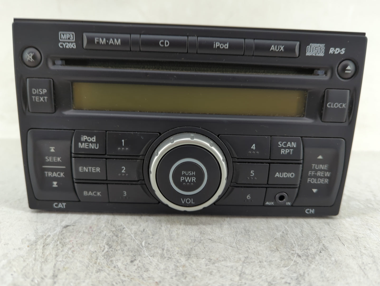 2011-2015 Nissan Rogue Radio AM FM Cd Player Receiver Replacement P/N:28185 1VK1A Fits Fits 2011 2012 2013 2014 2015 OEM Use