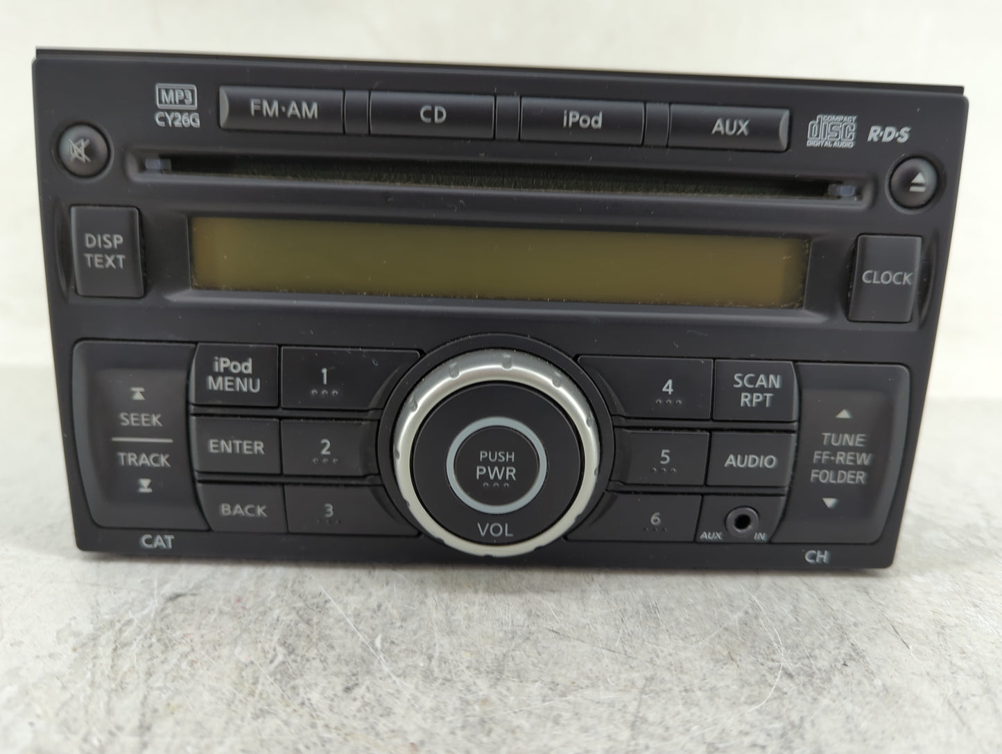 2011-2015 Nissan Rogue Radio AM FM Cd Player Receiver Replacement P/N:28185 1VK1A Fits Fits 2011 2012 2013 2014 2015 OEM Use
