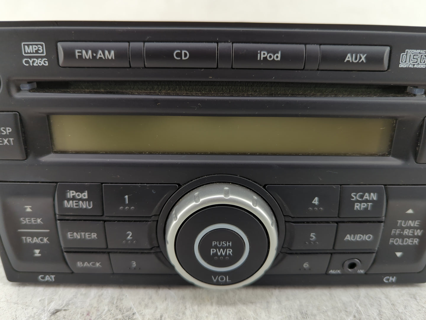 2011-2015 Nissan Rogue Radio AM FM Cd Player Receiver Replacement P/N:28185 1VK1A Fits Fits 2011 2012 2013 2014 2015 OEM Use