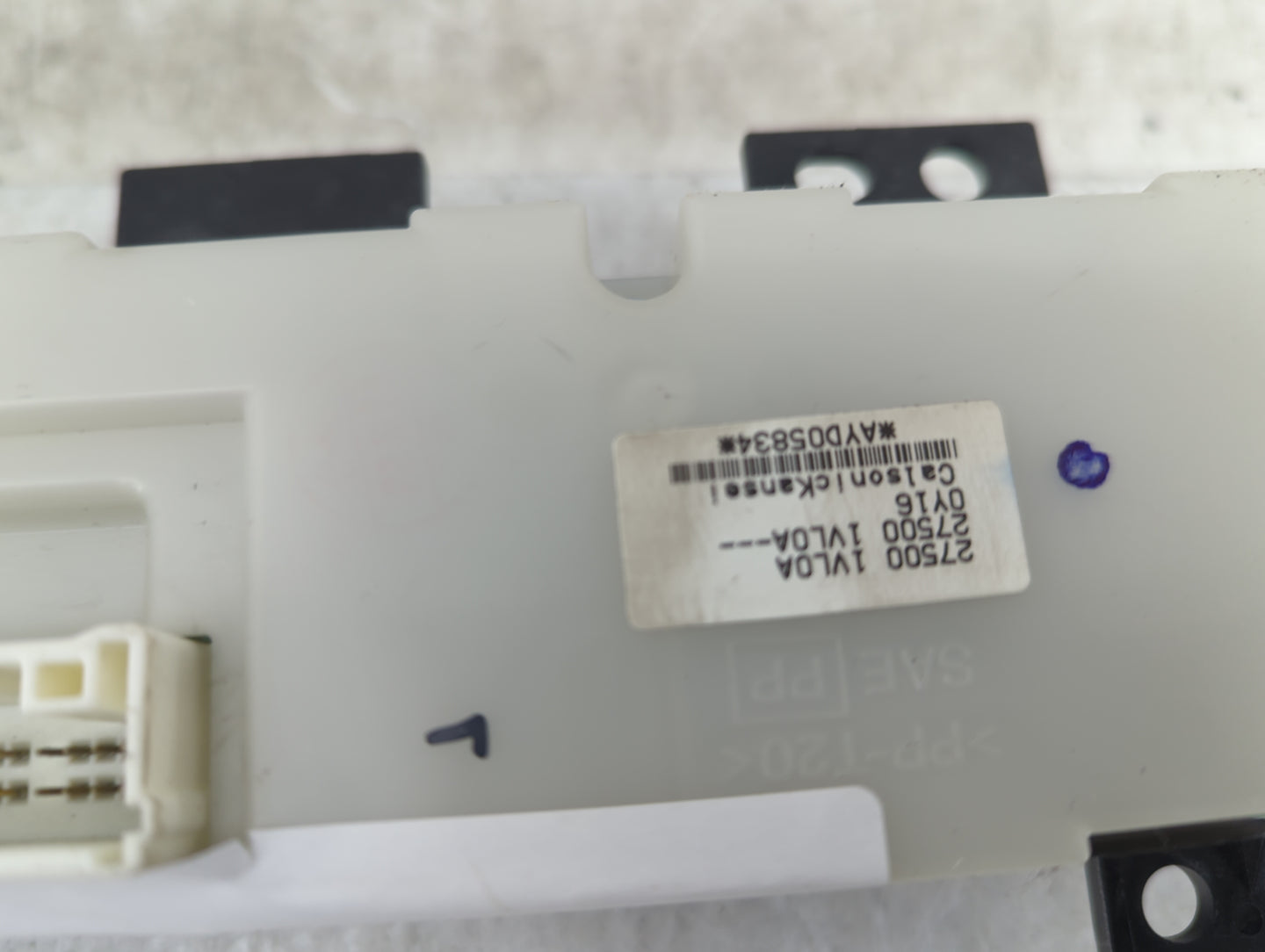 2011-2015 Nissan Rogue Climate Control Module Temperature AC/Heater Replacement P/N:27500 1VL0A Fits Fits 2011 2012 2013 201