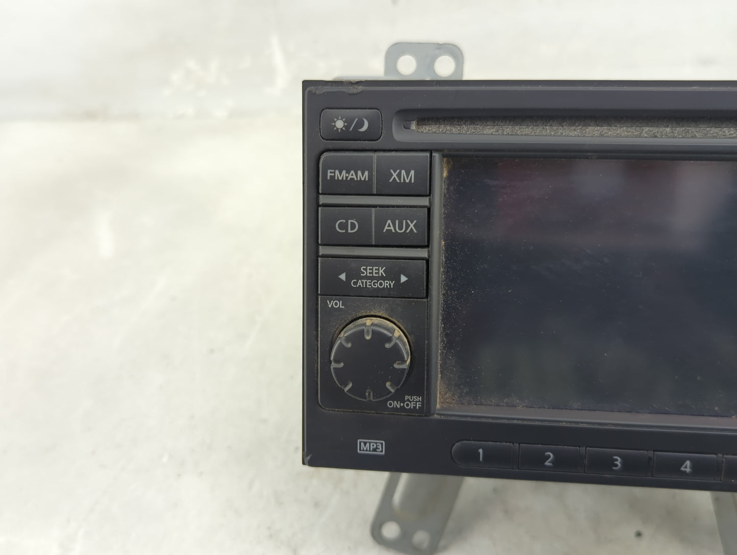 2011-2012 Nissan Rogue Radio AM FM Cd Player Receiver Replacement P/N:7612830042 259151VK0B Fits Fits 2011 2012 OEM Used Aut
