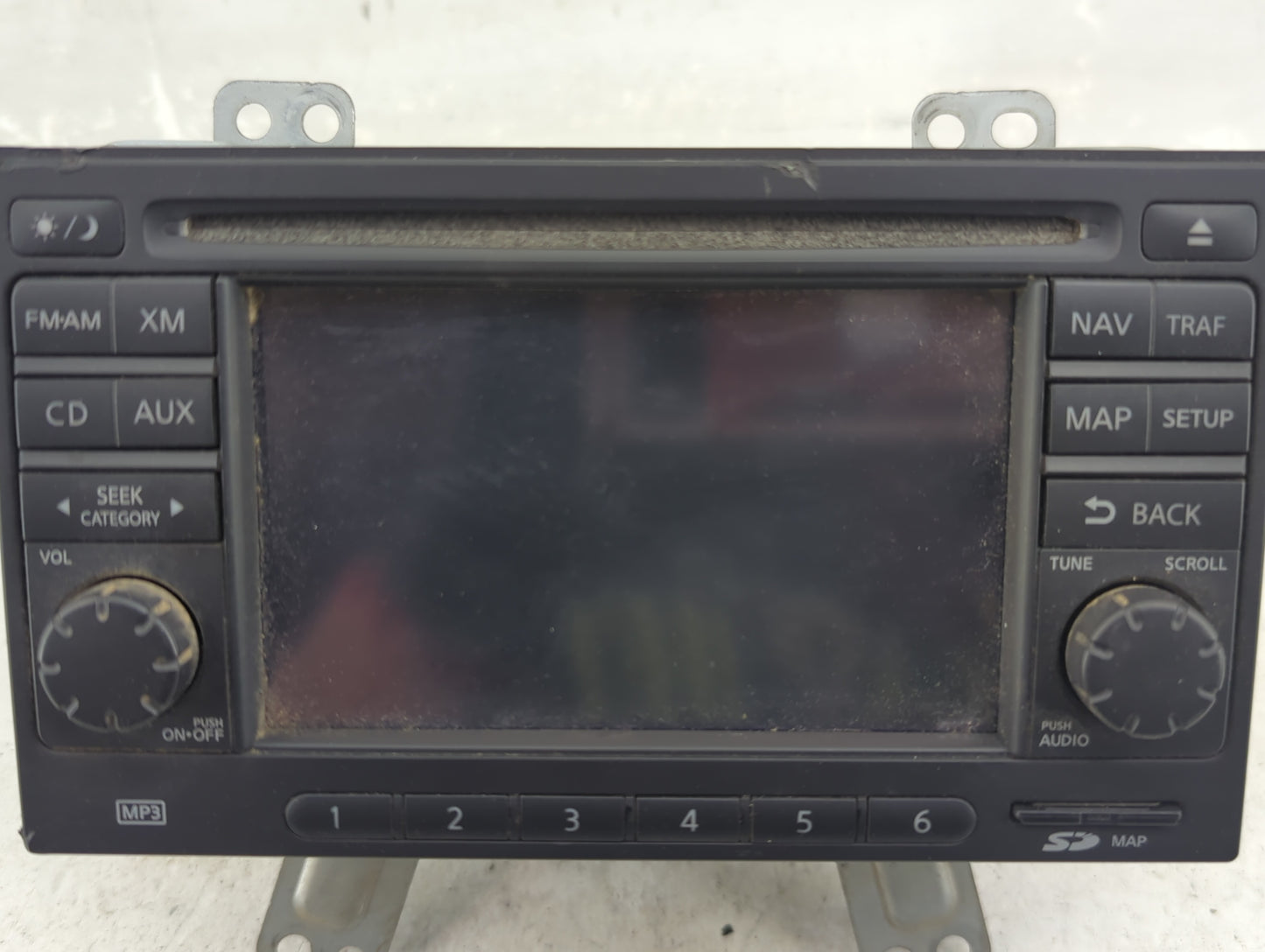 2011-2012 Nissan Rogue Radio AM FM Cd Player Receiver Replacement P/N:7612830042 259151VK0B Fits Fits 2011 2012 OEM Used Aut