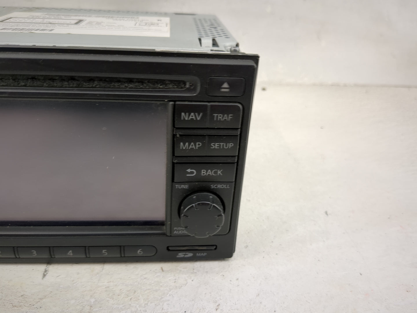 2011 Nissan Rogue Radio AM FM Cd Player Receiver Replacement P/N:25915ZT51D 7612830042 Fits OEM Used Auto Parts - Oemusedaut