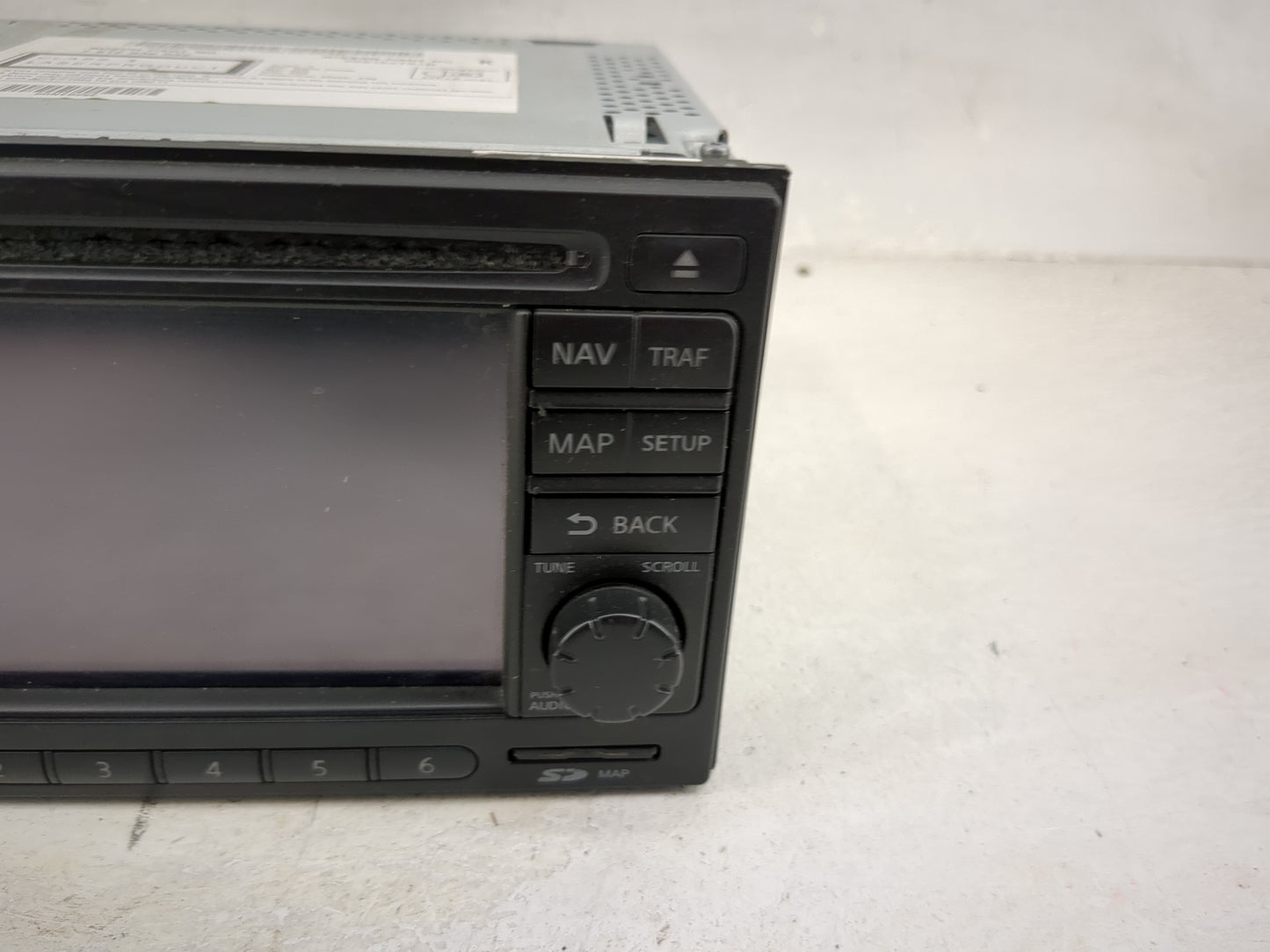 2011 Nissan Rogue Radio AM FM Cd Player Receiver Replacement P/N:25915ZT51D 7612830042 Fits OEM Used Auto Parts - Oemusedaut