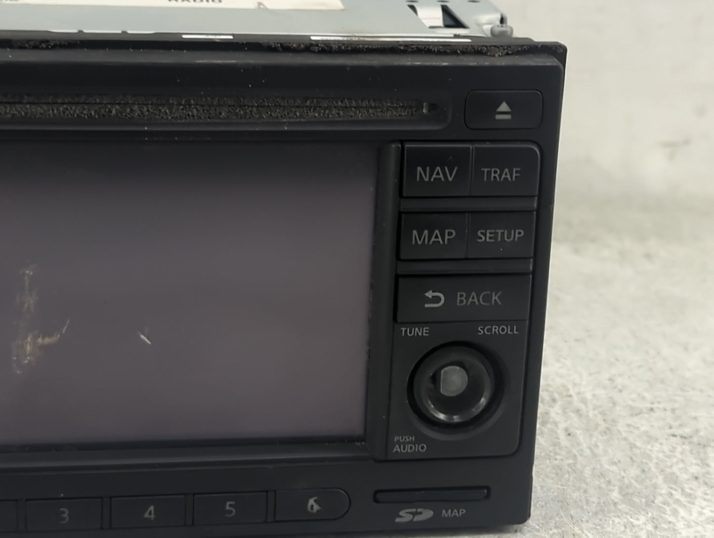 2011 Nissan Rogue Radio AM FM Cd Player Receiver Replacement P/N:7612830042 259151VK0B Fits OEM Used Auto Parts - Oemusedaut