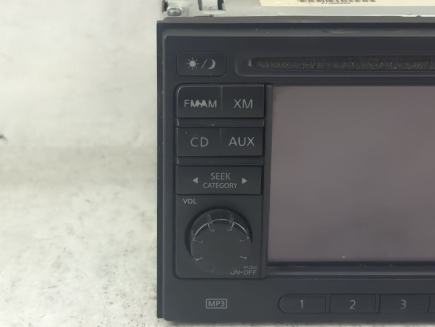 2011 Nissan Rogue Radio AM FM Cd Player Receiver Replacement P/N:25915ZT51D 7612830042 Fits OEM Used Auto Parts - Oemusedaut