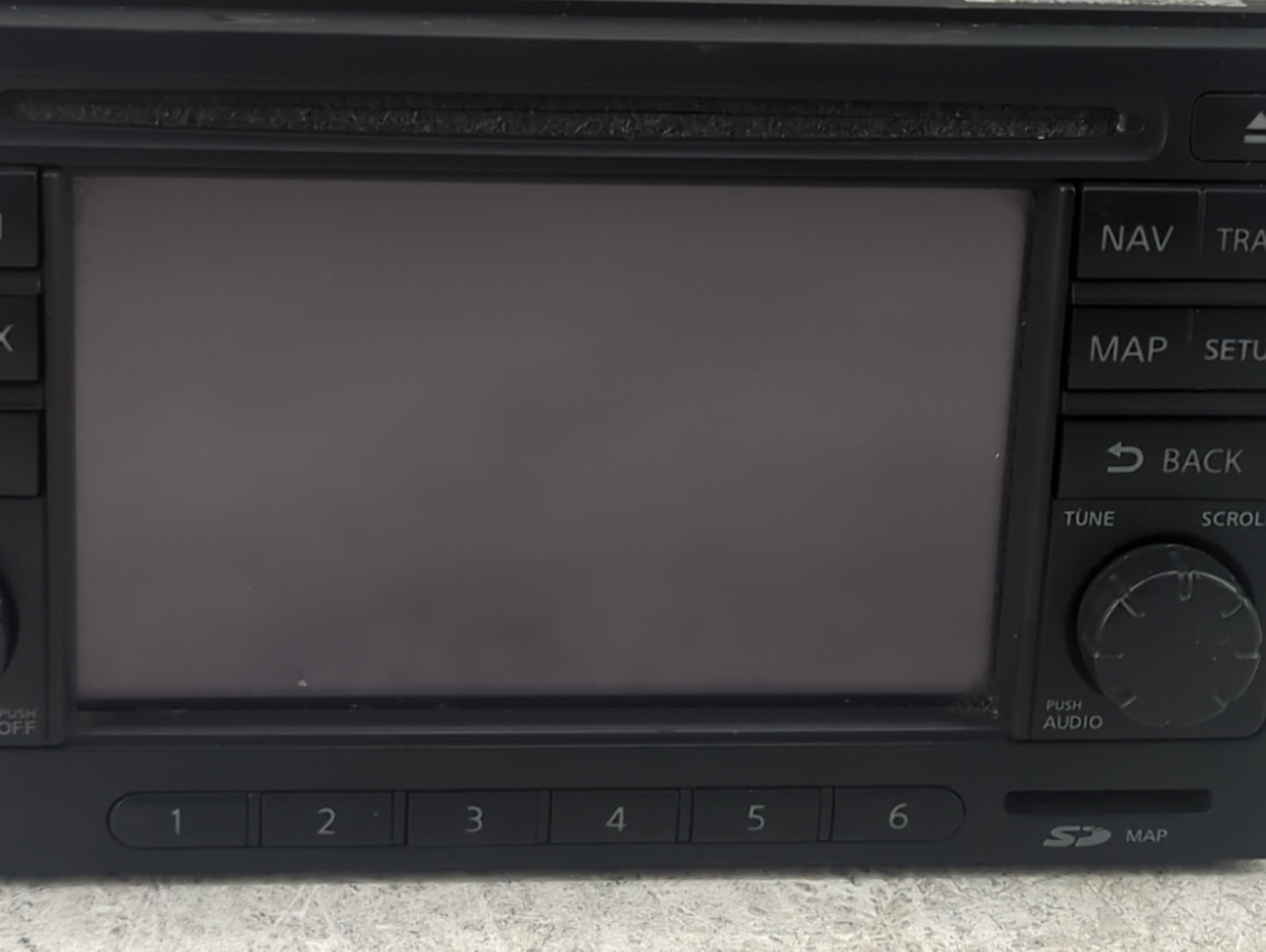 2011 Nissan Rogue Radio AM FM Cd Player Receiver Replacement P/N:25915ZT51D 7612830042 Fits OEM Used Auto Parts - Oemusedaut