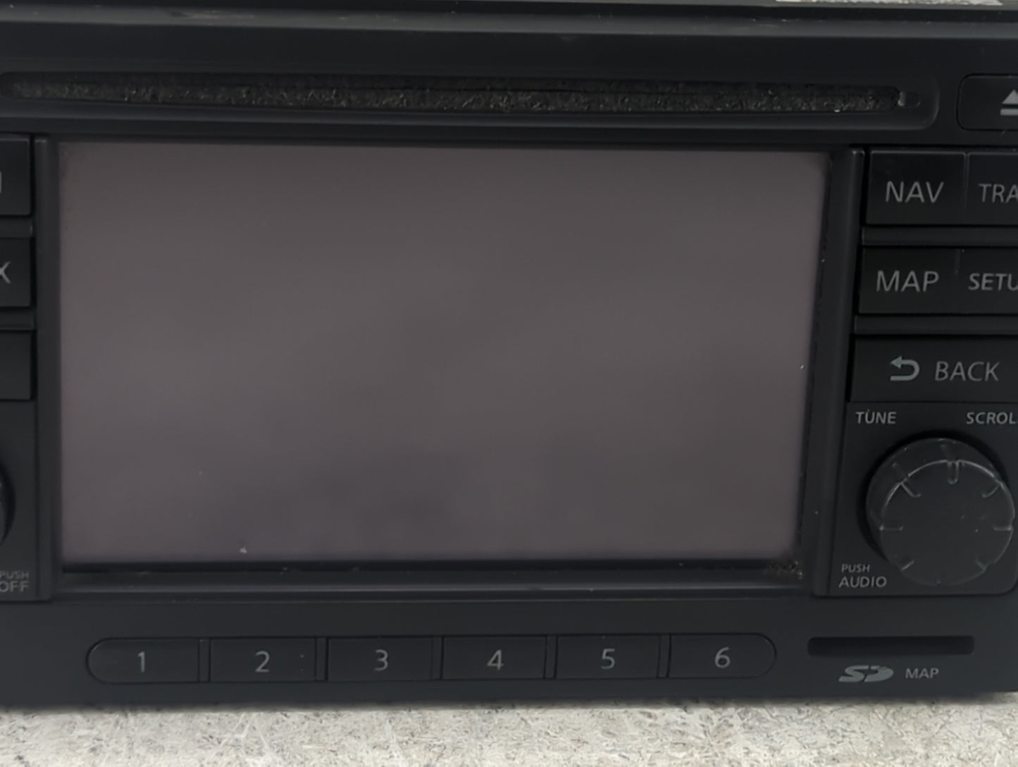 2011 Nissan Rogue Radio AM FM Cd Player Receiver Replacement P/N:25915ZT51D 7612830042 Fits OEM Used Auto Parts - Oemusedaut