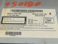 2011 Nissan Rogue Radio AM FM Cd Player Receiver Replacement P/N:25915ZT51D 7612830042 Fits OEM Used Auto Parts - Oemusedaut