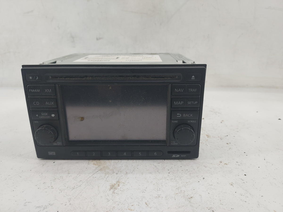2011-2012 Nissan Rogue Radio AM FM Cd Player Receiver Replacement P/N:259151VK0C 7612830082 Fits Fits 2011 2012 OEM Used Aut