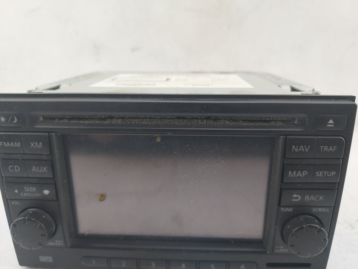 2011-2012 Nissan Rogue Radio AM FM Cd Player Receiver Replacement P/N:259151VK0C 7612830082 Fits Fits 2011 2012 OEM Used Aut