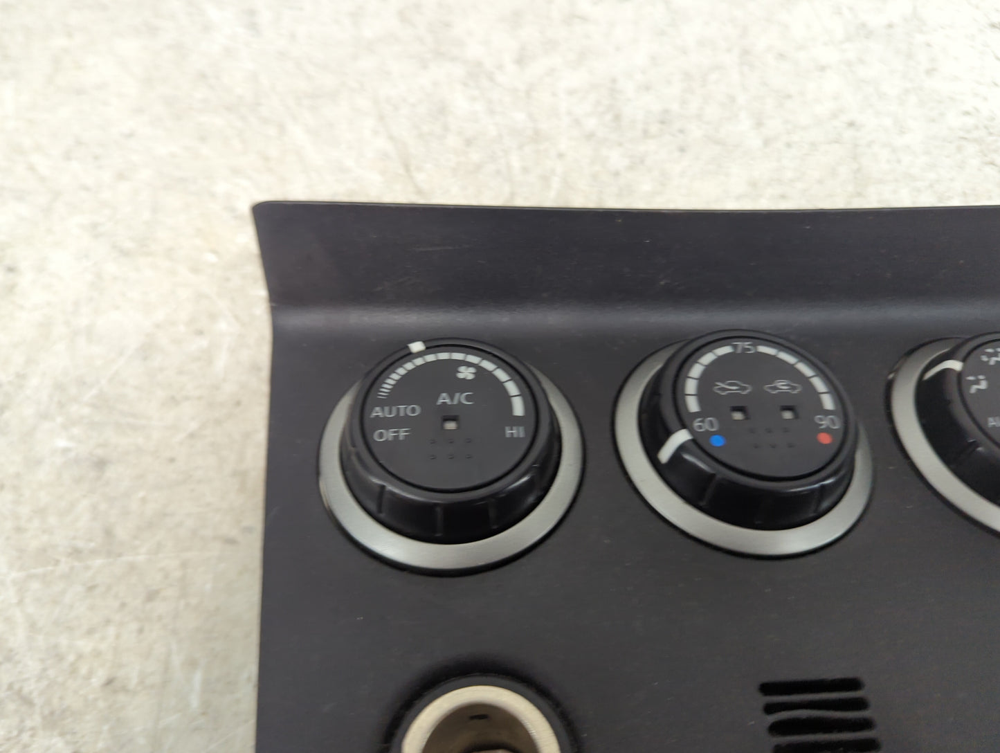 2011-2015 Nissan Rogue Climate Control Module Temperature AC/Heater Replacement P/N:27500 1VK0A Fits Fits 2011 2012 2013 201