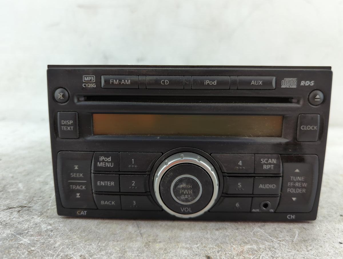 2011-2015 Nissan Rogue Radio AM FM Cd Player Receiver Replacement P/N:CY26G 276-0066-19 Fits Fits 2011 2012 2013 2014 2015 O