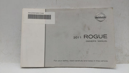 2011 Nissan Rogue Owners Manual Book Guide OEM Used Auto Parts - Oemusedautoparts1.com