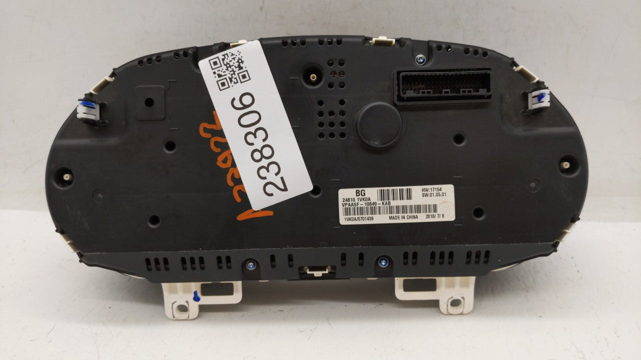 2011-2012 Nissan Rogue Instrument Cluster Speedometer Gauges P/N:24810-1VX5A 24810 1VK0A Fits Fits 2011 2012 OEM Used Auto P