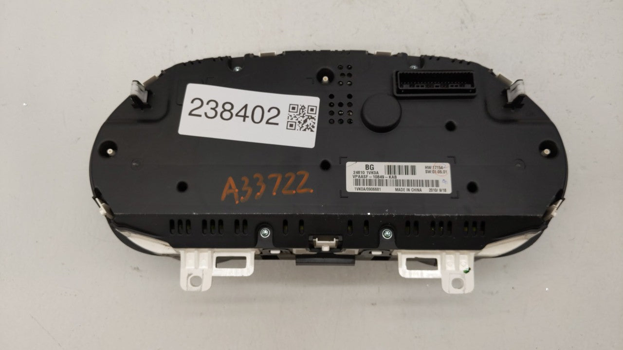 2011-2012 Nissan Rogue Instrument Cluster Speedometer Gauges P/N:24810-1VX5A 24810 1VK0A Fits Fits 2011 2012 OEM Used Auto P