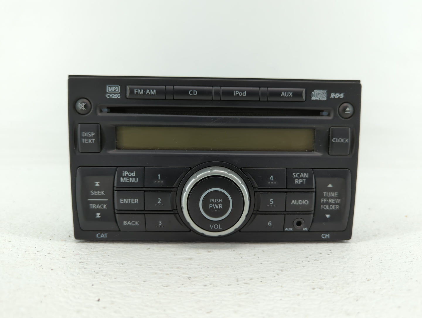 2011-2015 Nissan Rogue Radio AM FM Cd Player Receiver Replacement P/N:28185 1VK1A 28185 1VX2A Fits Fits 2011 2012 2013 2014 