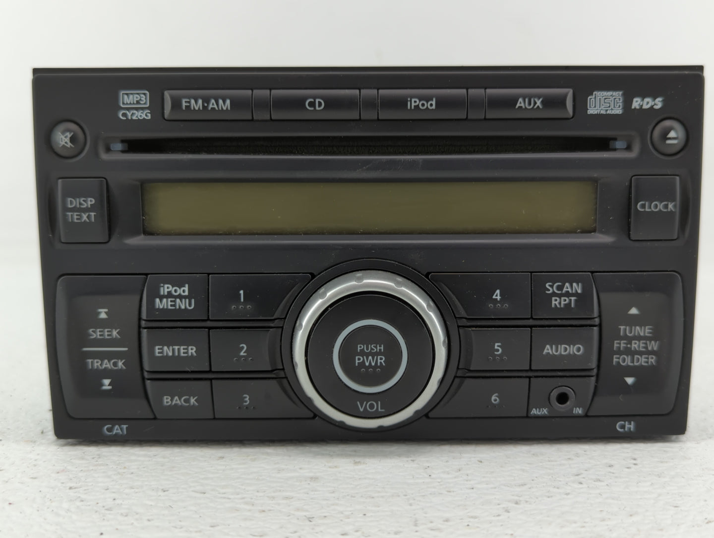 2011-2015 Nissan Rogue Radio AM FM Cd Player Receiver Replacement P/N:28185 1VK1A 28185 1VX2A Fits Fits 2011 2012 2013 2014 