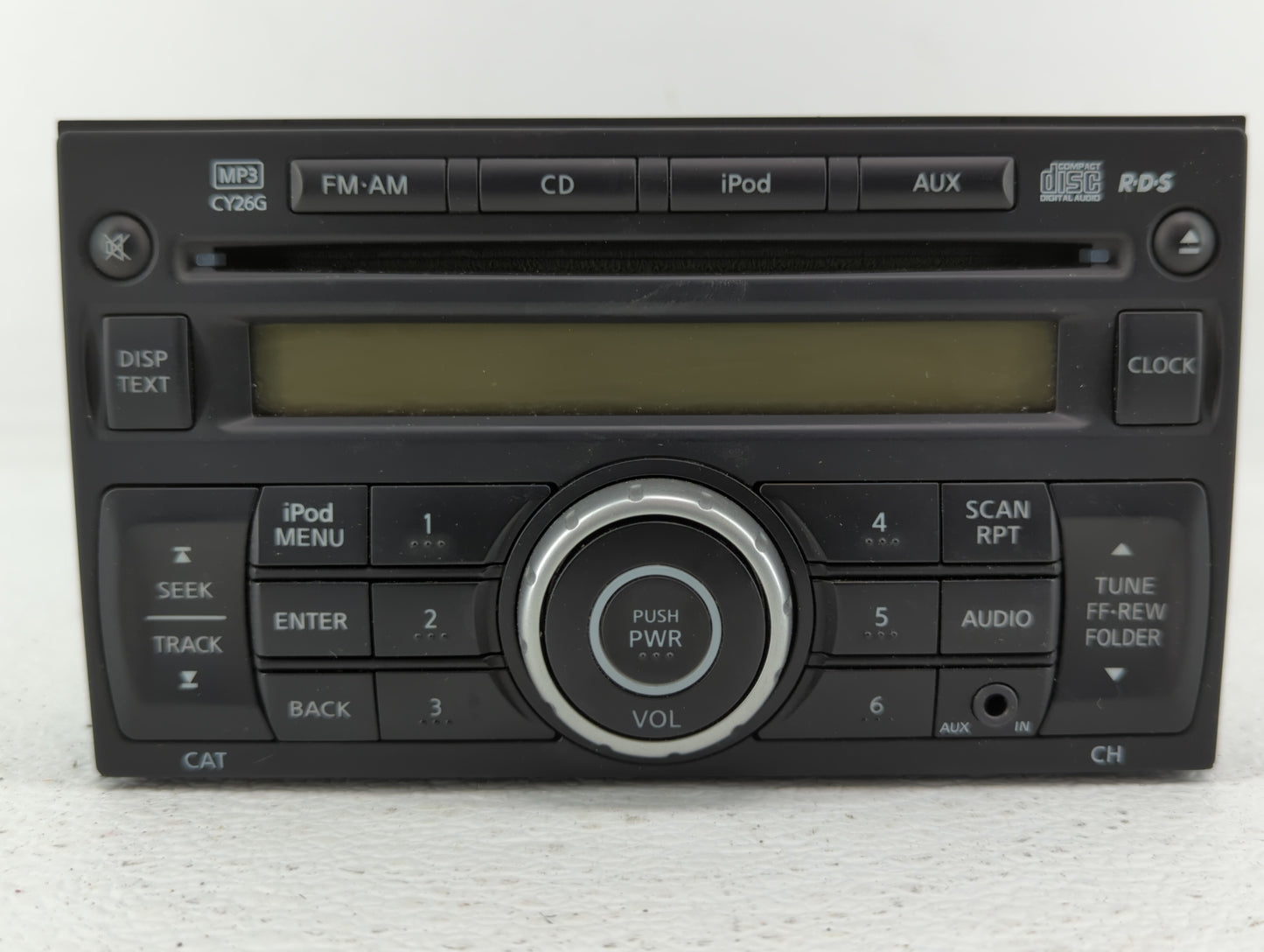 2011-2015 Nissan Rogue Radio AM FM Cd Player Receiver Replacement P/N:28185 1VK1A 28185 1VX2A Fits Fits 2011 2012 2013 2014 