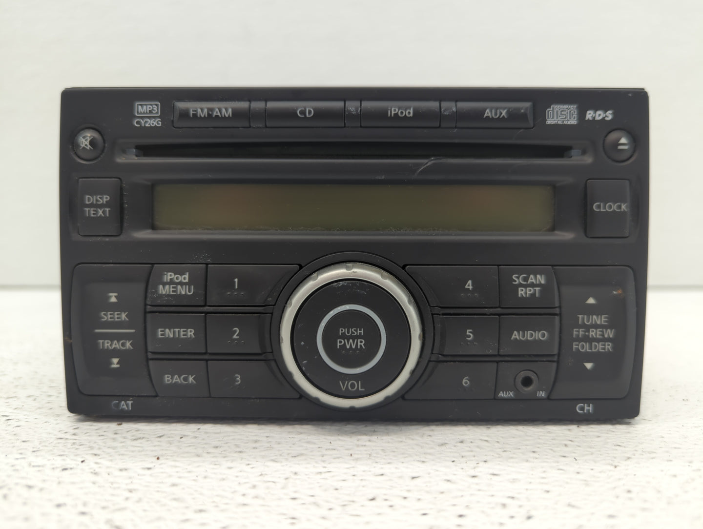 2011-2015 Nissan Rogue Radio AM FM Cd Player Receiver Replacement P/N:28185 1VK1A 28185 1VX2A Fits Fits 2011 2012 2013 2014 