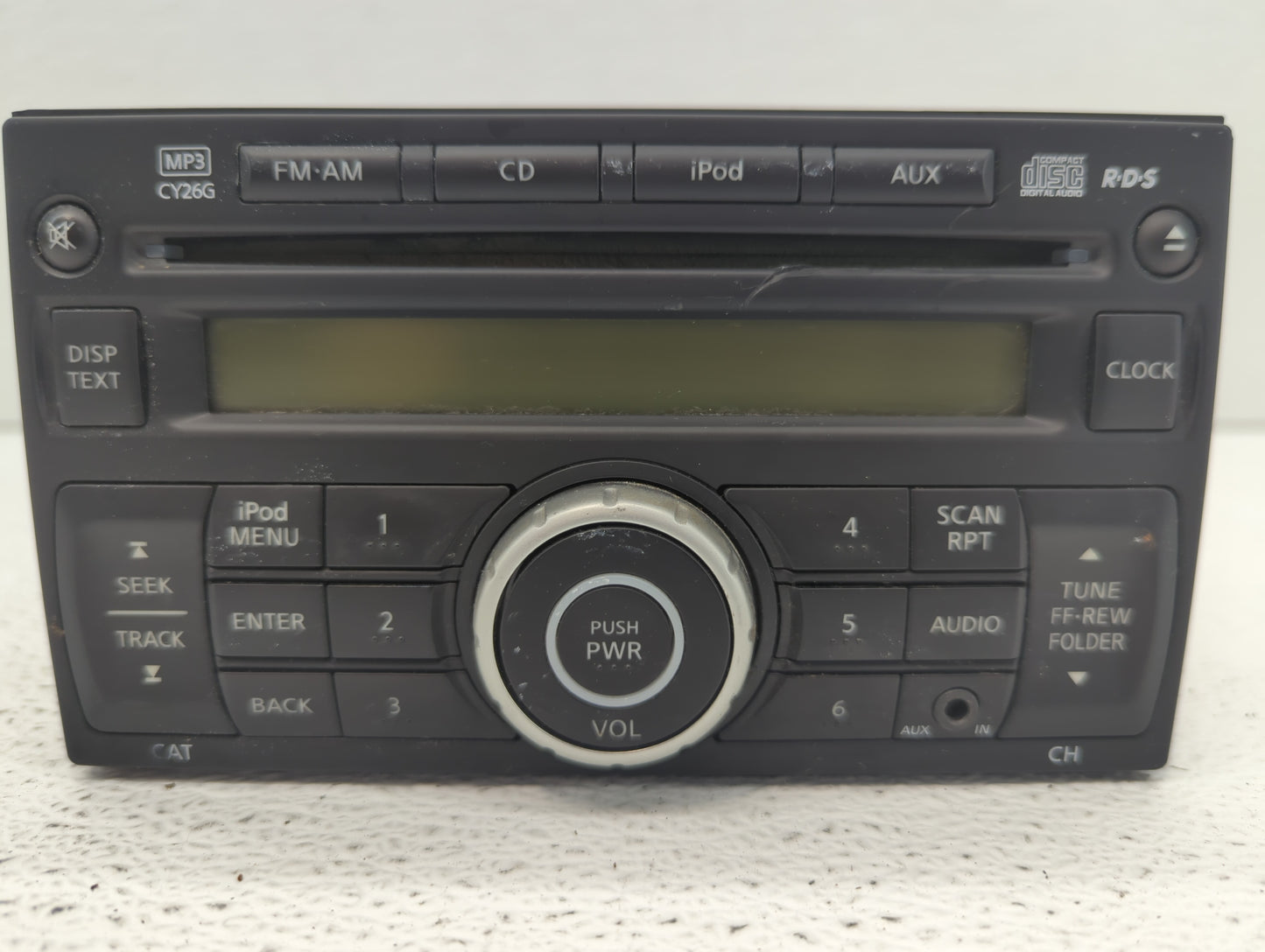 2011-2015 Nissan Rogue Radio AM FM Cd Player Receiver Replacement P/N:28185 1VK1A 28185 1VX2A Fits Fits 2011 2012 2013 2014 