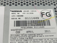 2011-2015 Nissan Rogue Radio AM FM Cd Player Receiver Replacement P/N:28185 1VK1A 28185 1VX2A Fits Fits 2011 2012 2013 2014 